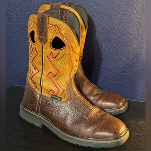 Wolverine Leather Work boots size 10